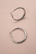 18K STAINLESS STEEL WATERPROOF TARNISH FREE HOOPS | 40E418