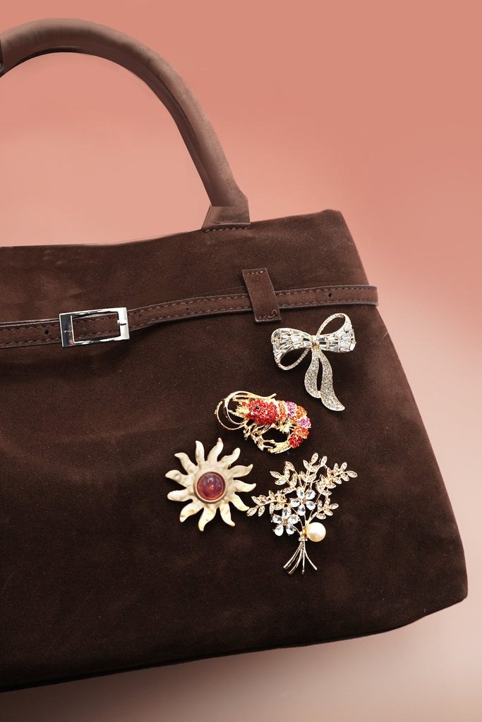 Vintage Brooches Pins Classic Retro Rhinestone | 40BC313