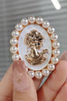Vintage Queen Cameo Brooch Pin | 40BC315