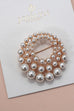 VINTAGE GRADUATED PEARL BROOCH PIN | 80BC056