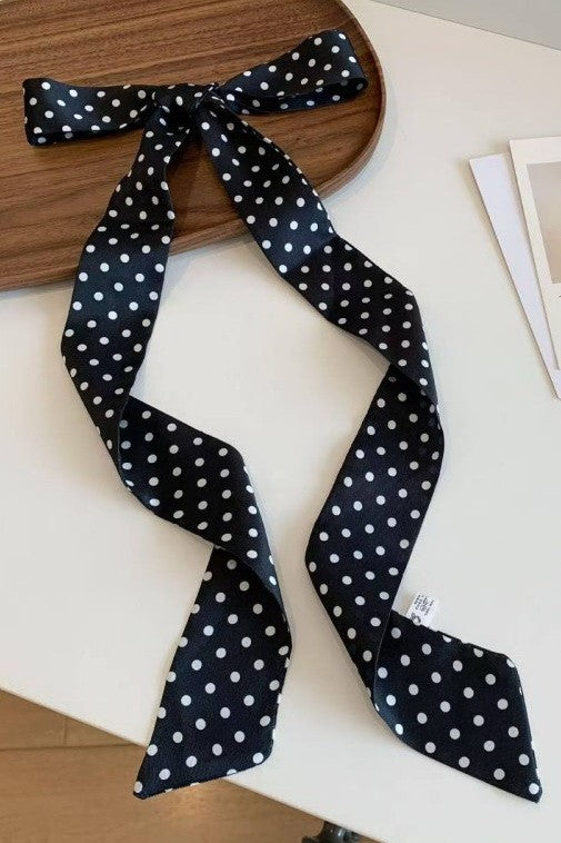 SOFT SILKY SKINNY TWILLY SCARF NECKLACE WRAP | 40SC695