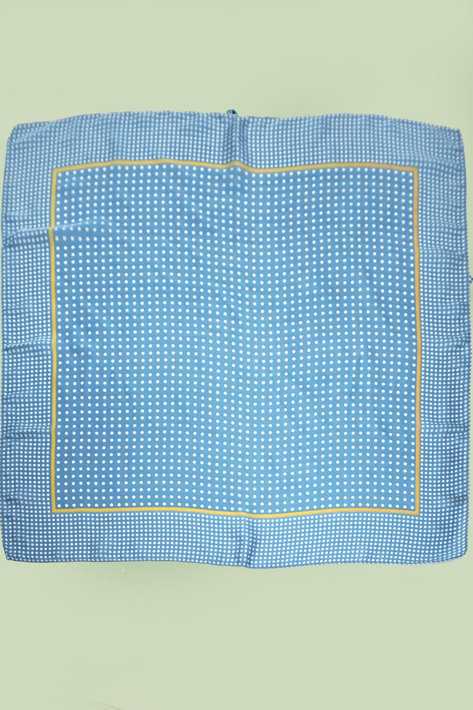 LARGE POLKA DOT PRINT BANDANA SCARF | 40SC696