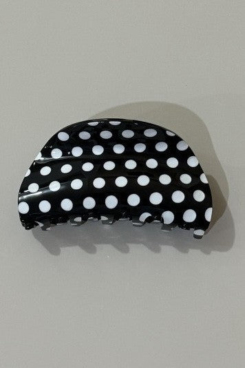 JUMBO POLKA DOT HAIR CLAW CLIPS | 40H1018