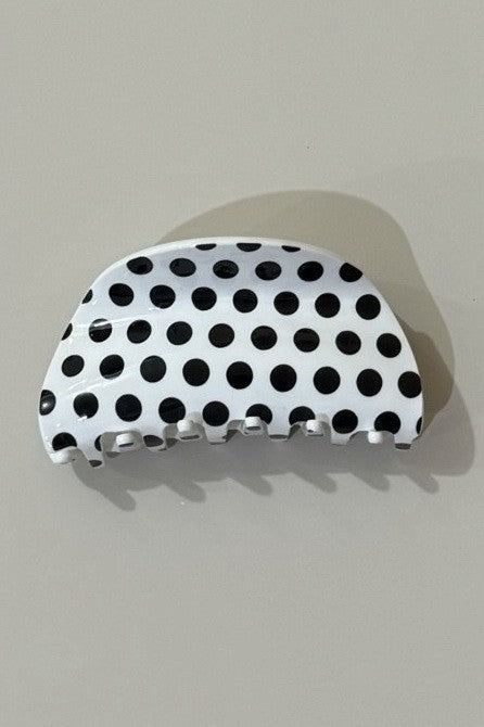 JUMBO POLKA DOT HAIR CLAW CLIPS | 40H1018