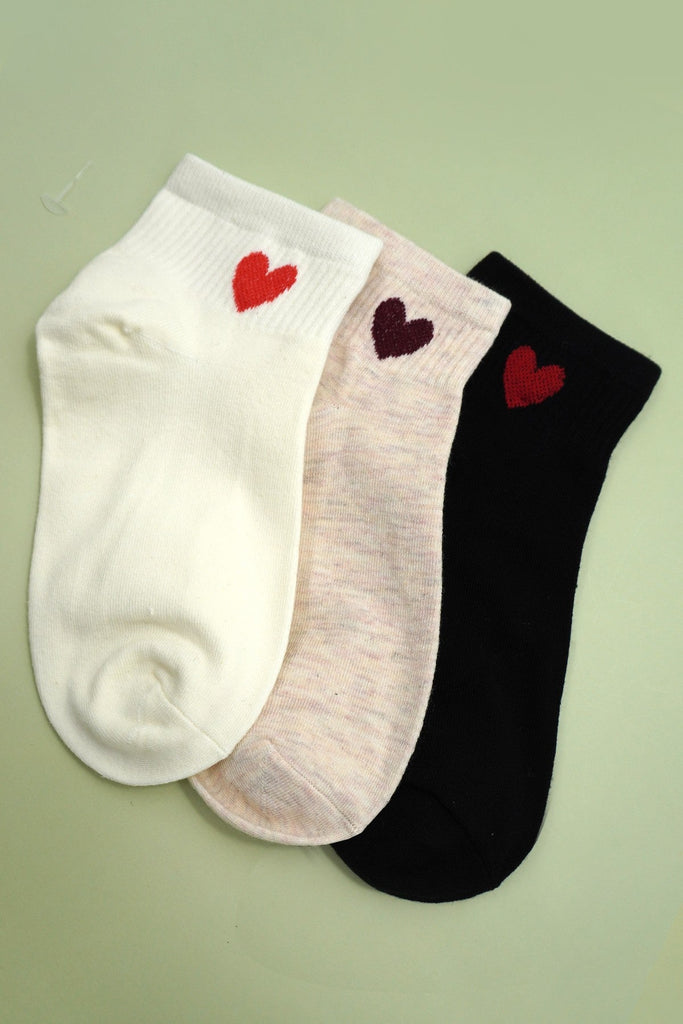 WOMAN HEART COTTON SOCKS | 40S02072