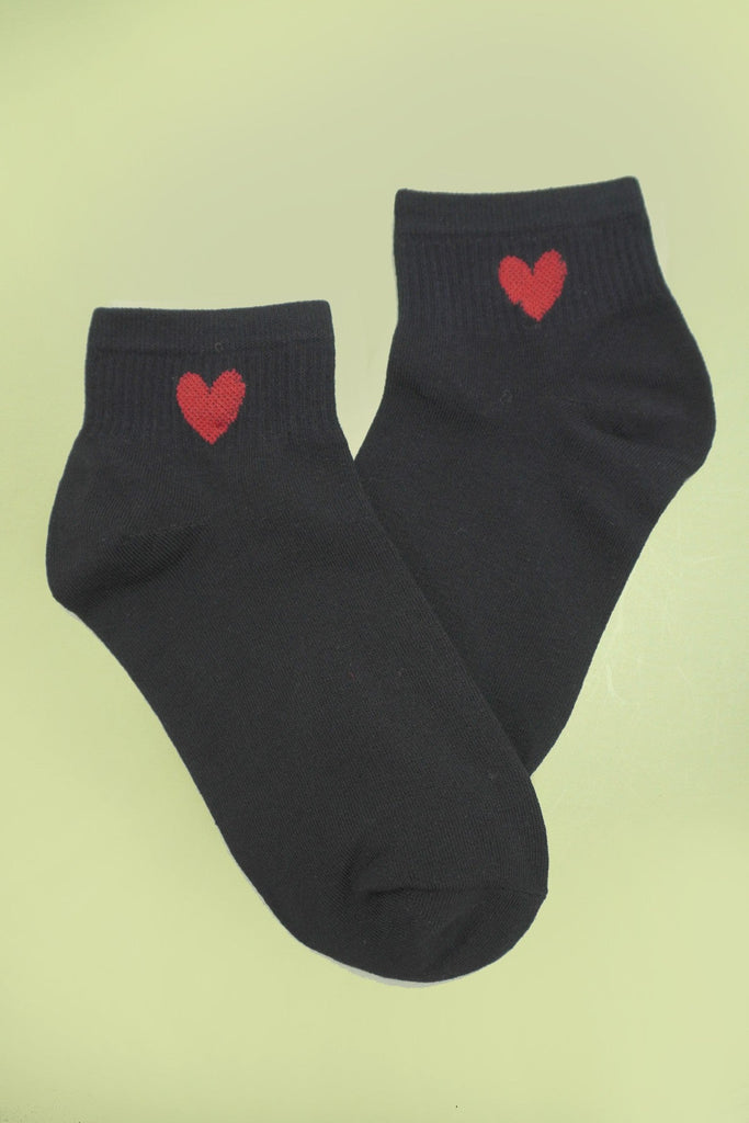 WOMAN HEART COTTON SOCKS | 40S02072