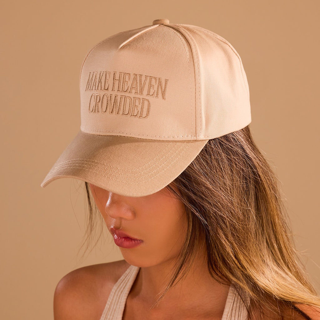 MAKE HEAVEN CROWDED BASEBALL CAP | 40HW748