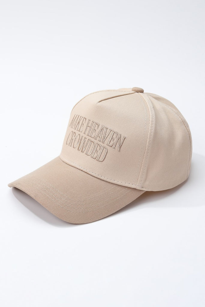 MAKE HEAVEN CROWDED BASEBALL CAP | 40HW748