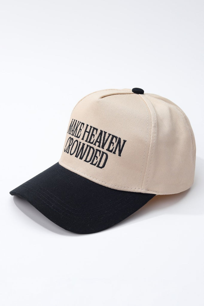 MAKE HEAVEN CROWDED BASEBALL CAP | 40HW748