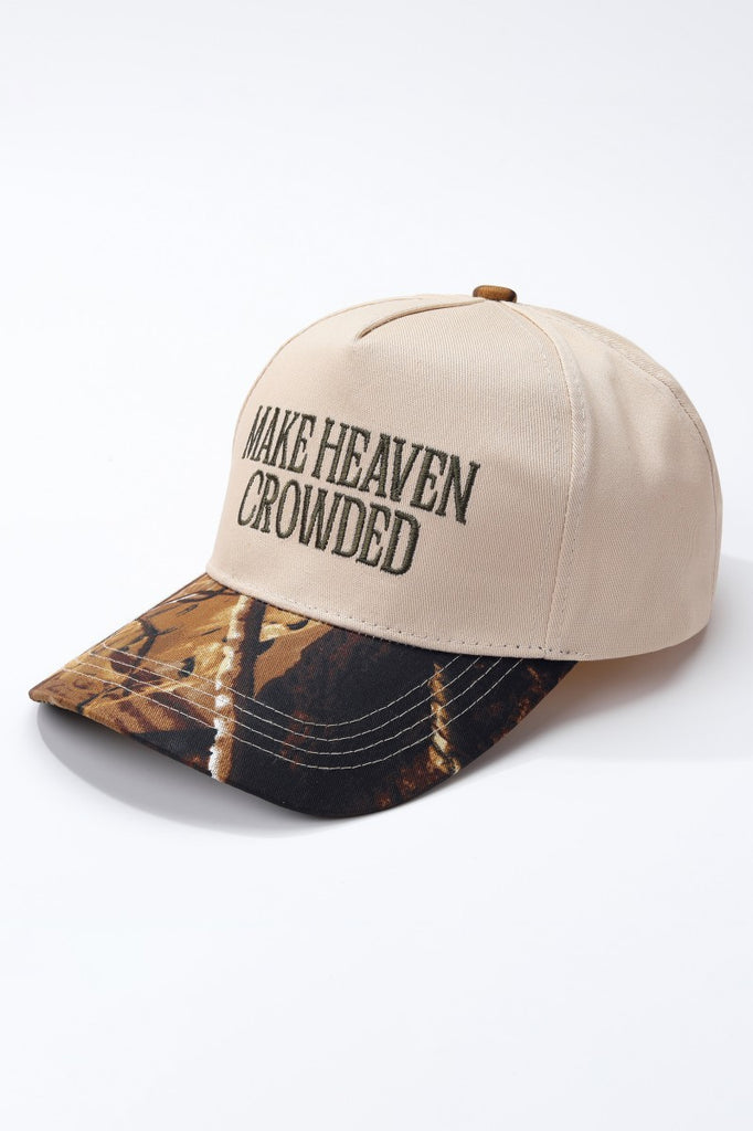 MAKE HEAVEN CROWDED BASEBALL CAP | 40HW748