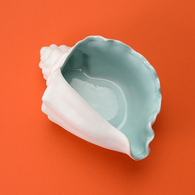 Ceramic Seashell & Starfish Decorative Trinket Dish| 40CP102