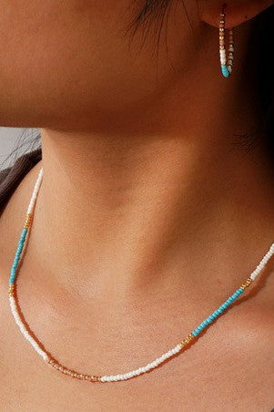 CLASSIC ARTISTIC BEADED NECKLACE | 40NK9632