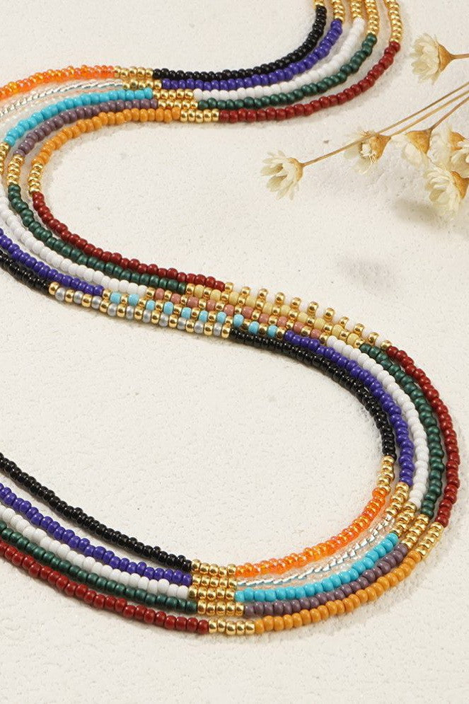 CLASSIC ARTISTIC BEADED NECKLACE | 40NK9632