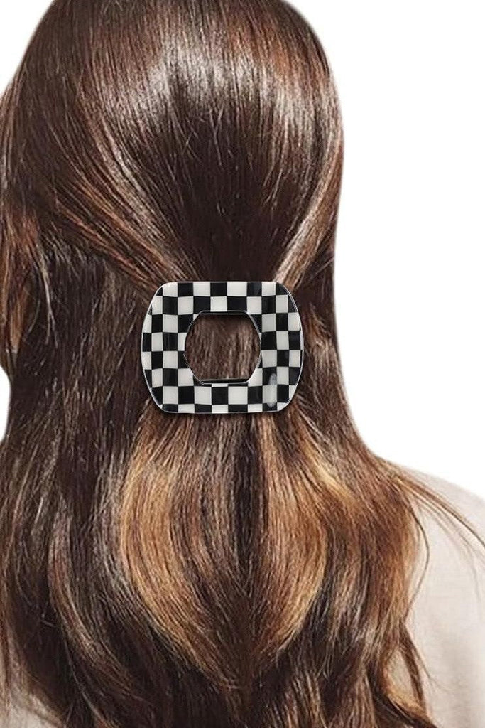 Jumbo Lay Flat Oval Hair Claw Clips Secure Styling | 40H1031
