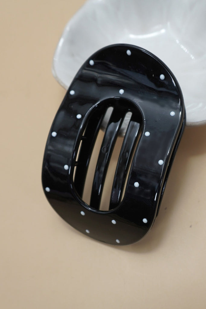 Jumbo Lay Flat Oval Hair Claw Clips Secure Styling | 40H1035