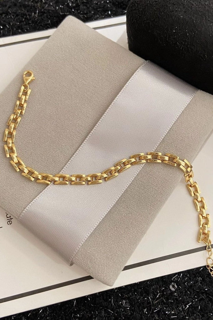 18K STAINLESS STEEL TARNISH FREE CUBAN BRACELET | 40B5221