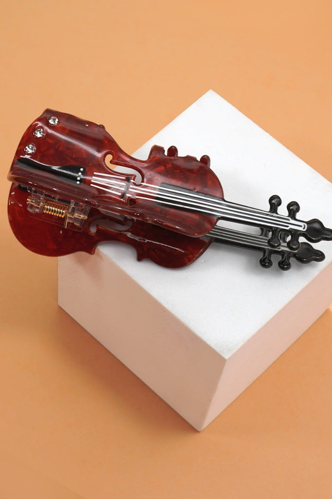 Musical Piano Violin Trumpet Hair Claw | 40H1039