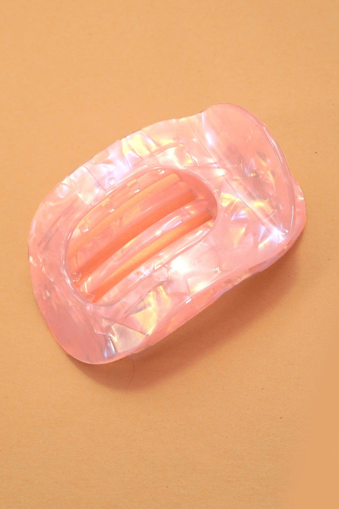 Jumbo Lay Flat Oval Hair Claw Clips Secure Styling | 40H1040