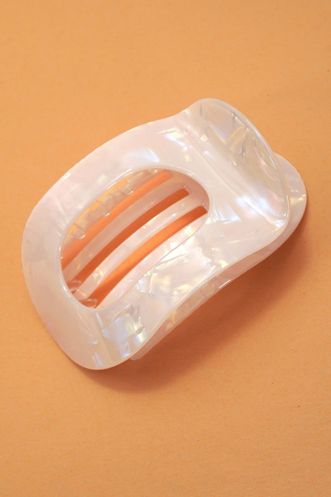 Jumbo Lay Flat Oval Hair Claw Clips Secure Styling | 40H1040