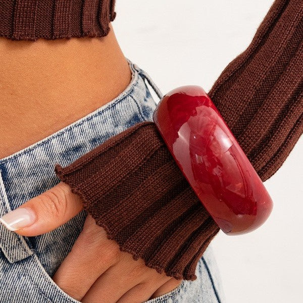 Chunky Resin Bangle | 40B5229