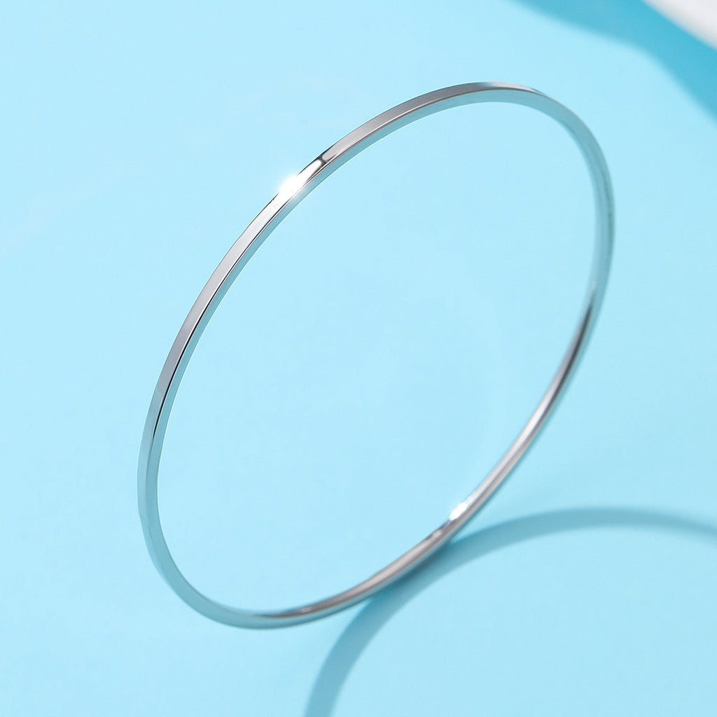18K NON-TARNISH WATERPROOF STAINLESS STEEL BANGLE | 40B5237