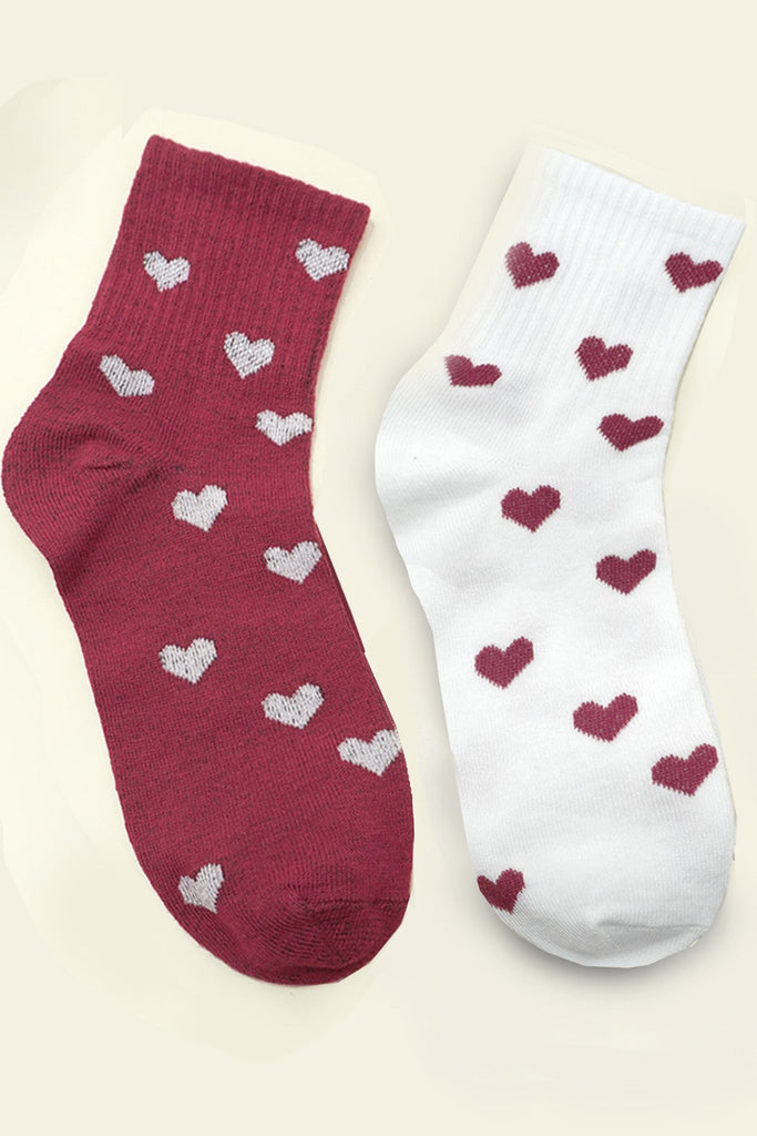 Mini Heart Ankle Socks | 40S02080