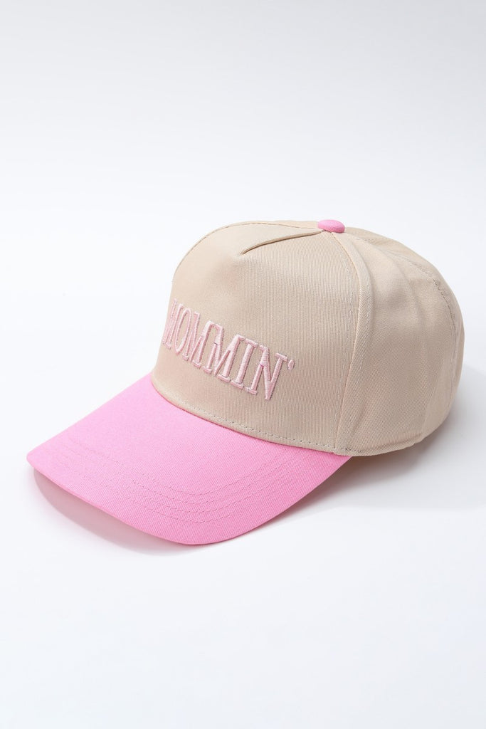 MOMMIN Embroidered Trucker Hat - Vintage Style | 40HW749