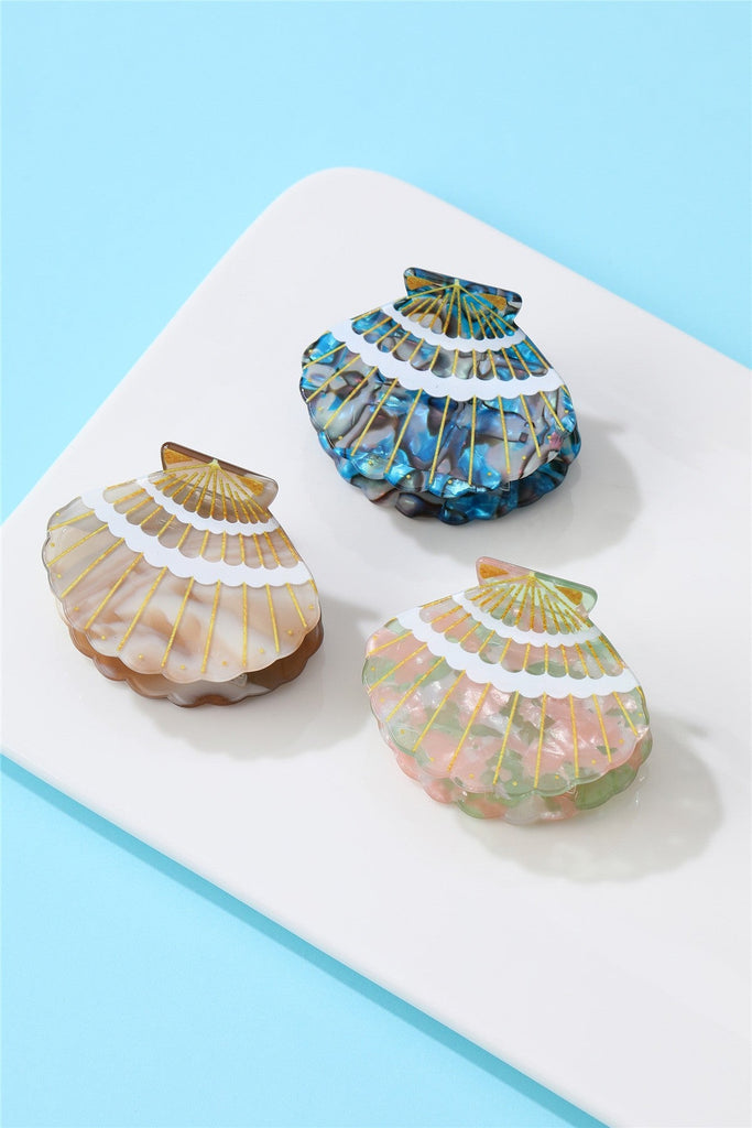 Marbled Seashell Hair Claw Clip | 40H1047