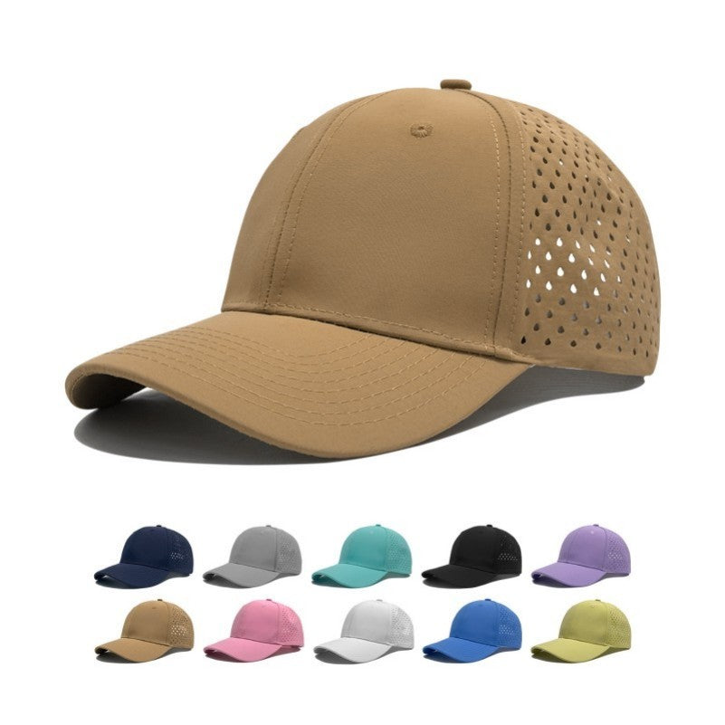 Stylish Breathable Laser-Cut Baseball Cap | 40HW752