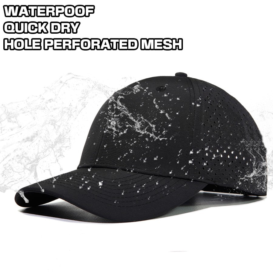 Stylish Breathable Laser-Cut Baseball Cap | 40HW752