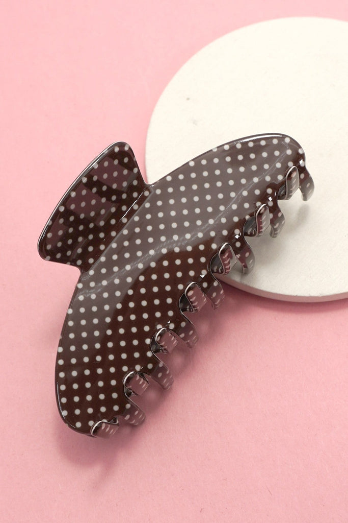 Polka Dot Hair Claw Clip | 40H1052