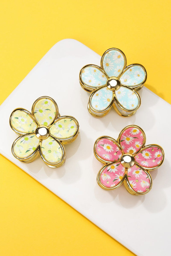 Floral Bloom Hair Claw Clips | 40H1058