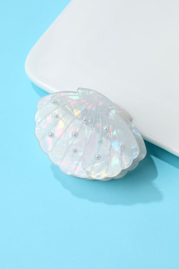 Seaside Pearl Shell & Starfish Hair Clips | 40H1067