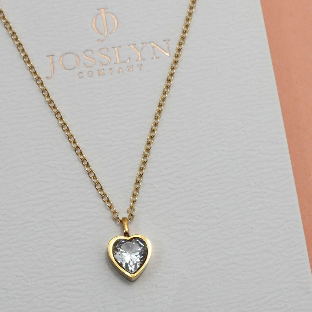 18K STAINLESS STEEL TARNISH FREE SQUARE NECKLACE | 40NK9675