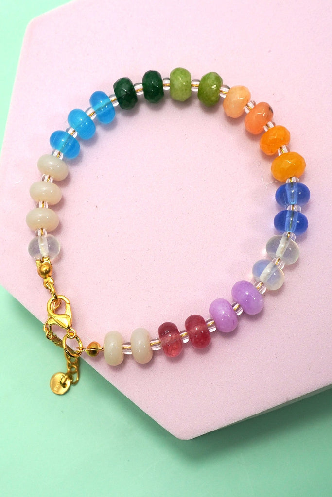BOHO RESIN BEADED BRACELET | 40B5247