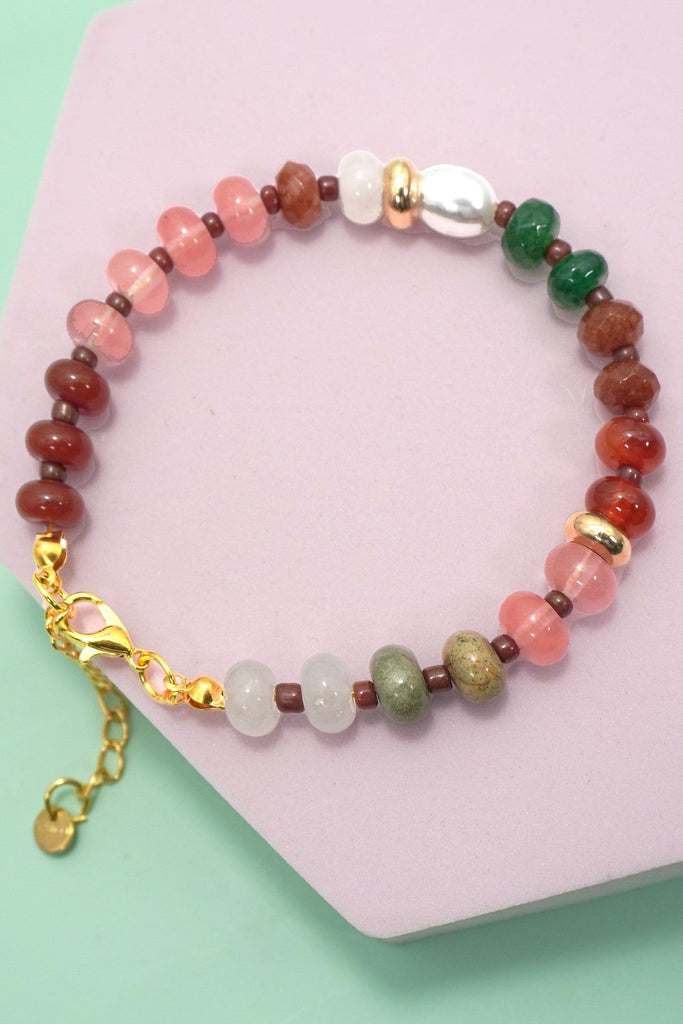 BOHO RESIN BEADED BRACELET | 40B5247