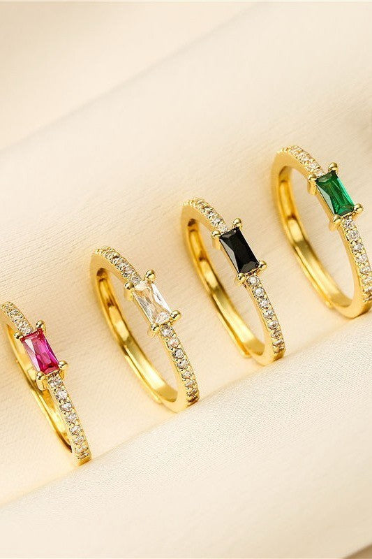 Rainbow Gem Eternity Ring | 40R149