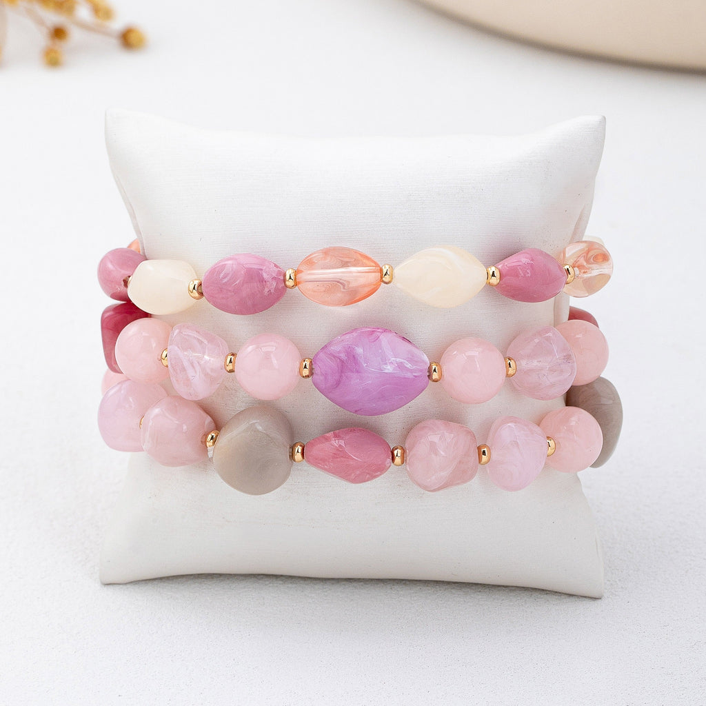 Boho Multi-Color Beaded Bracelet Set | 80B1746