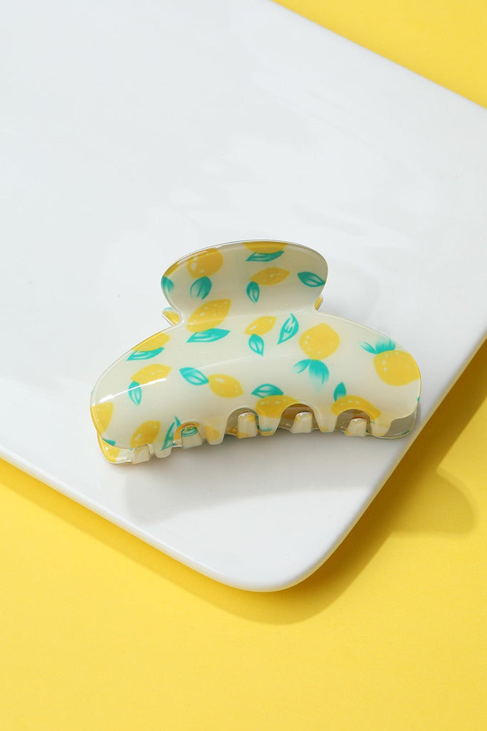 KIWI PEACH LEMON HAIR CLAW CLIP | 40H1084
