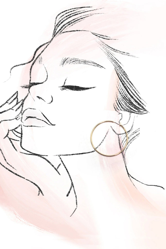 Timeless Essential Hoop Earrings | 51E2080142