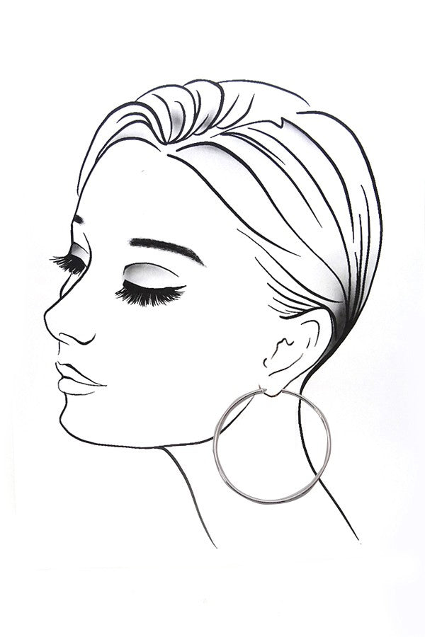 Timeless Essential Hoop Earrings | 51E2080142