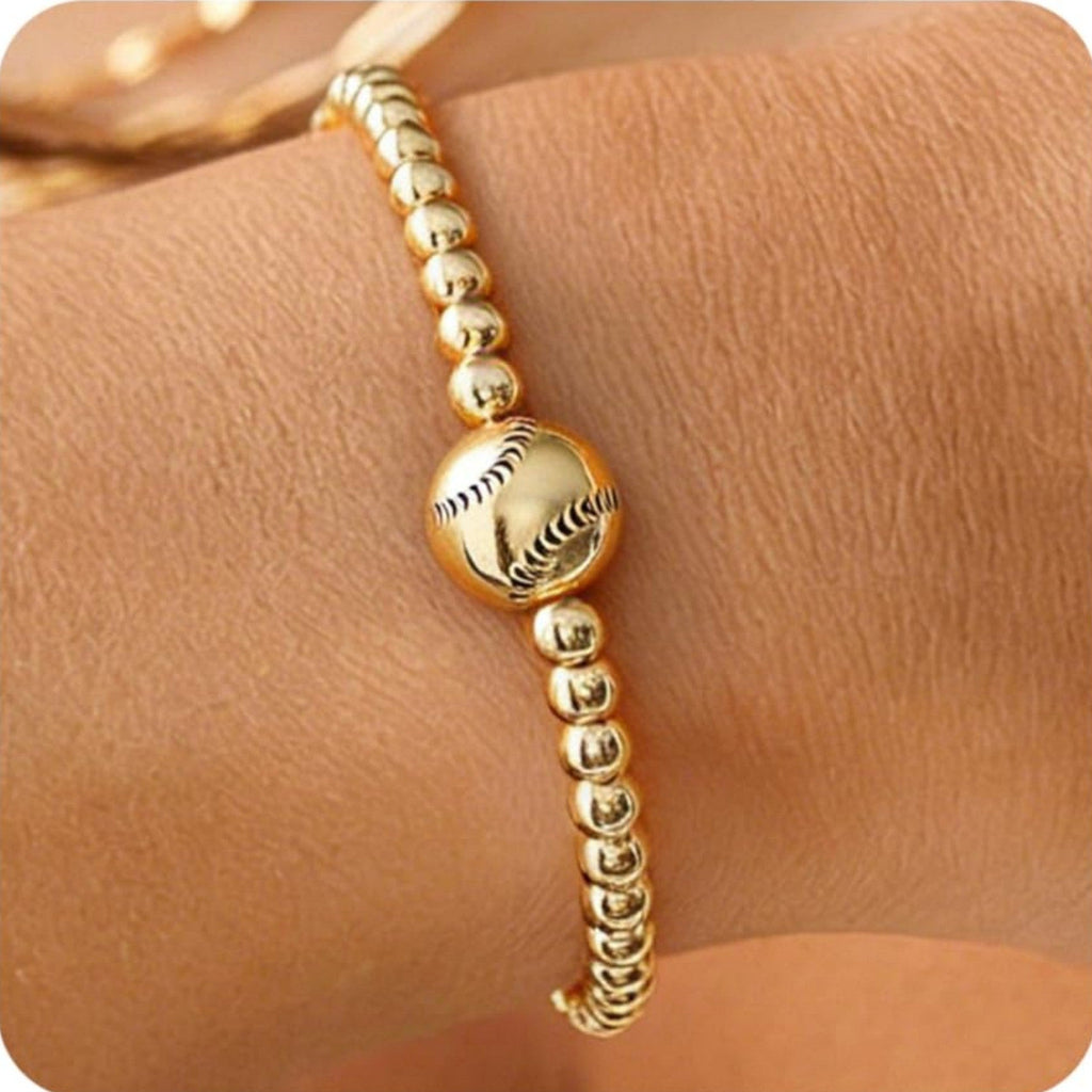 GAME DAY FOOTBALL BASEBALL BALL CHAIN BRACELET | 40B5255