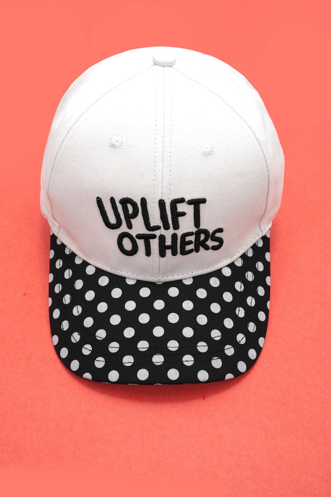 "Up Lift Others" Polka Dot Baseball Cap | 40HW758