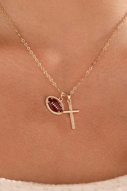 Gameday Sports Enthusiast Cross Necklace | 40NK9711