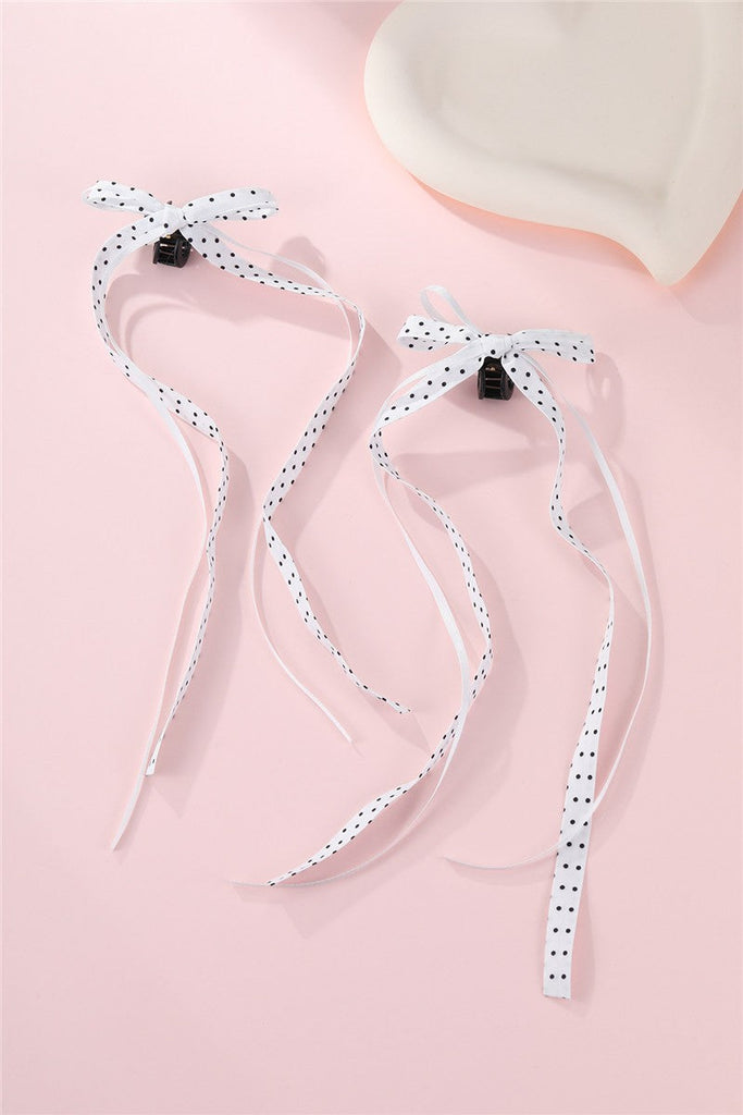 POLKA DOT MINI HAIR CLAW CLIPS SET OF 2 | 40H1088
