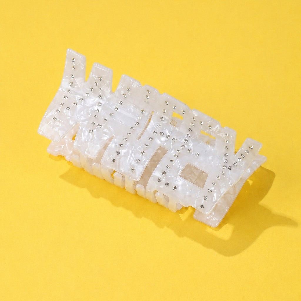 Bride Wifey Mrs Hair Claw Clips | 40H1096