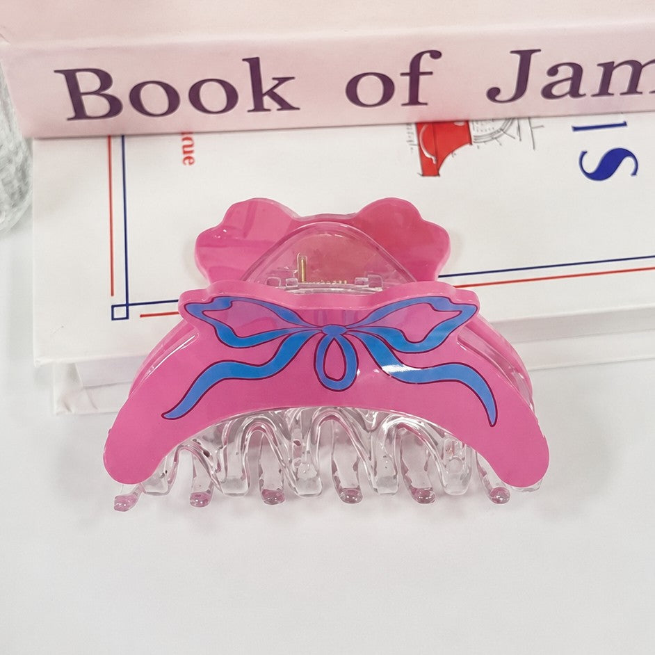 Coquette Ribbon Resin Hair Claw Clips | 40H1104