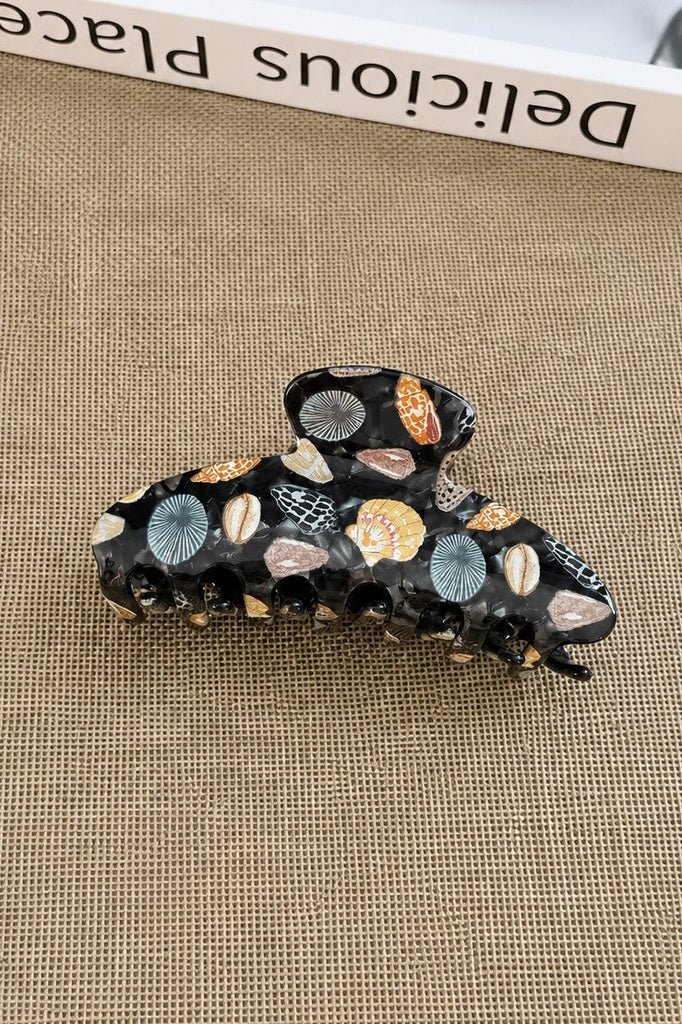 Jumbo Floral Seashell Hair Claw Clips | 40H1123