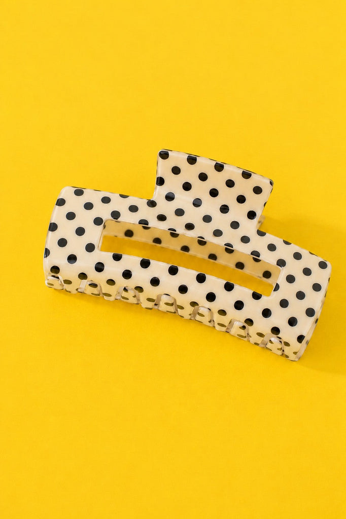 POLKA DOT HAIR CLAW CLIP | 40H1128