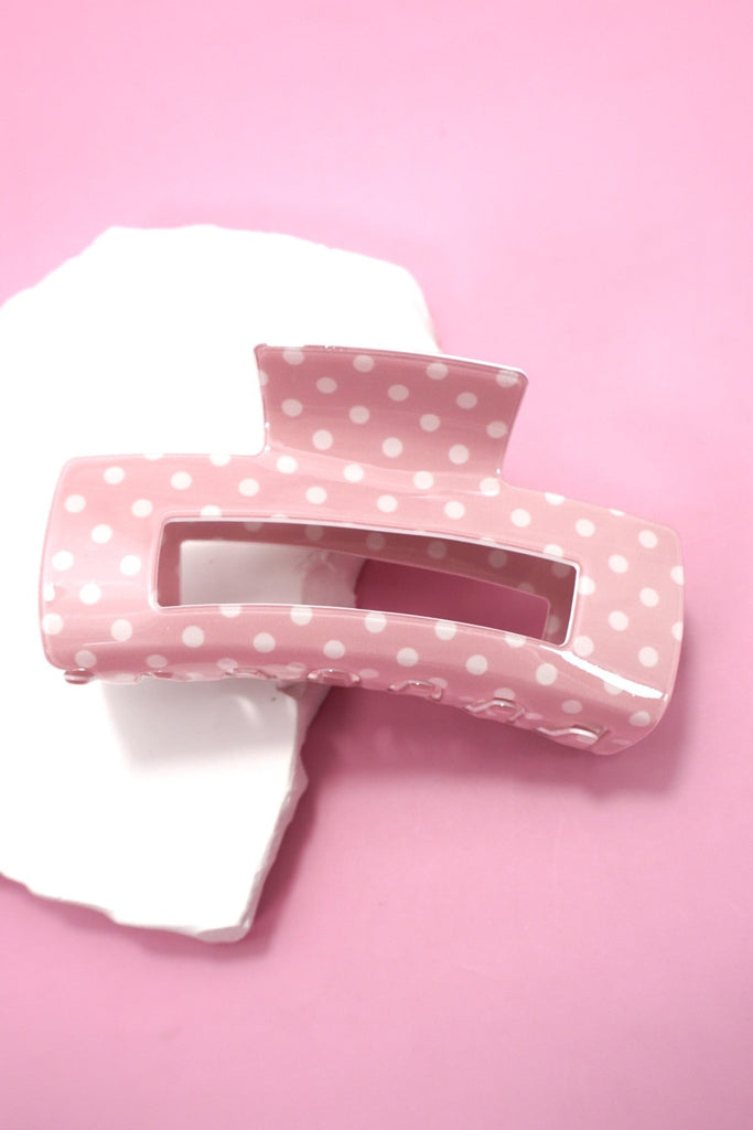 POLKA DOT HAIR CLAW CLIP | 40H1128
